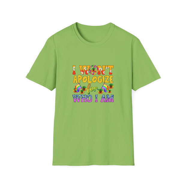 I won’t Apologize Unisex Softstyle T-Shirt