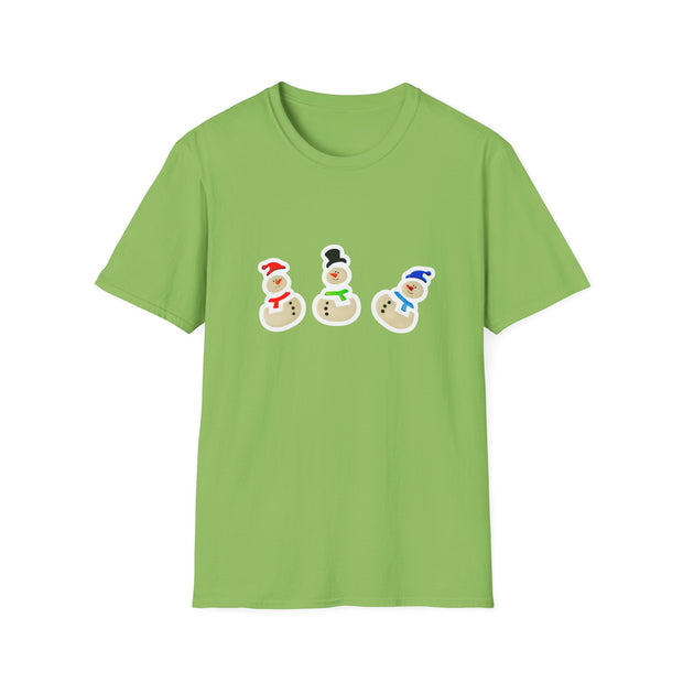Snowmen Unisex Softstyle T-Shirt