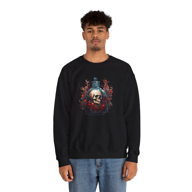 Bottled Skull Unisex Heavy Blend™ Crewneck Sweatshirt