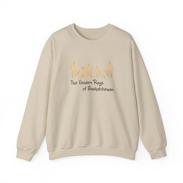 Saskatchewan Wheat Unisex Heavy Blend™ Crewneck Sweatshirt