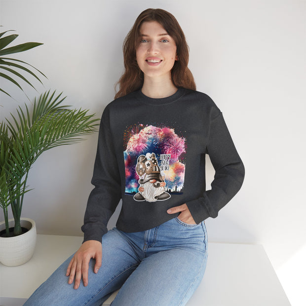 Gnome New Year Unisex Heavy Blend™ Crewneck Sweatshirt
