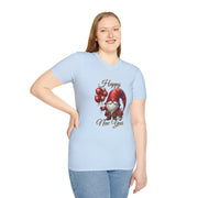 Gnome New Year Unisex Softstyle T-Shirt