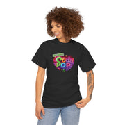 Soda Pop Heart Tee - Vintage Unisex Cotton T-Shirt, Casual Wear, Retro Graphic Tee, Gift for Soda Lovers, Summer Fashion