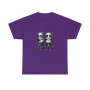 Horror Movie Cats Unisex Heavy Cotton Tee