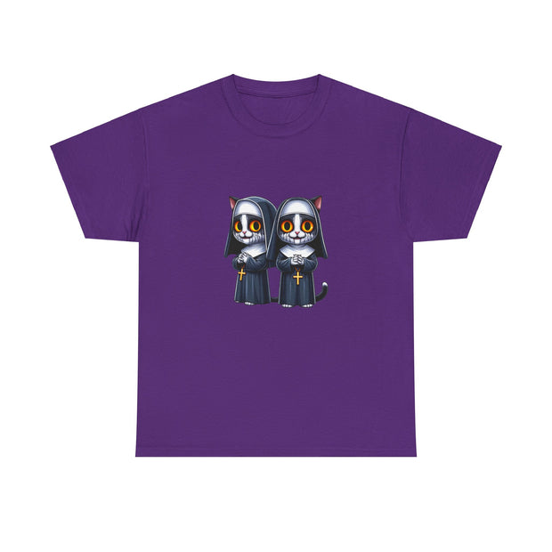 Horror Movie Cats Unisex Heavy Cotton Tee