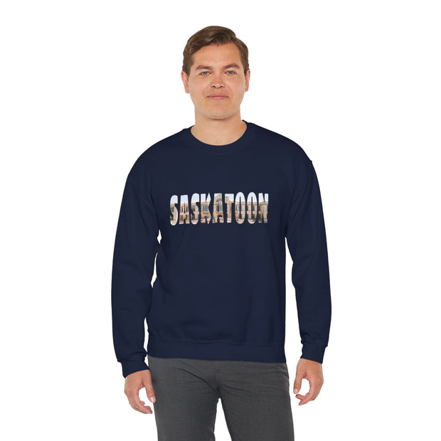 Saskatoon Unisex Heavy Blend™ Crewneck Sweatshirt