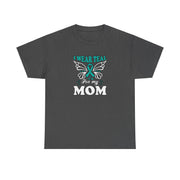 I Wear Teal Unisex Heavy Cotton Tee