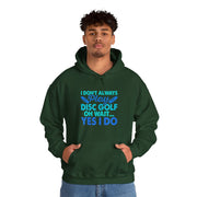 I Don’t Always Disc Golf Unisex Heavy Blend™ Hooded Sweatshirt
