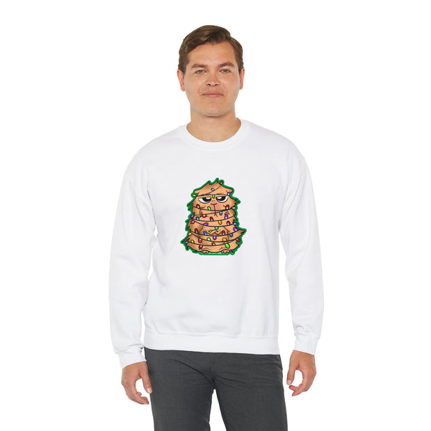 Christmas cat Unisex Heavy Blend™ Crewneck Sweatshirt