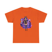 Anime Female Demon Unisex Heavy Cotton Tee