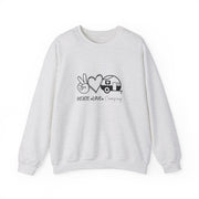 Peace Love Camping Unisex Heavy Blend™ Crewneck Sweatshirt