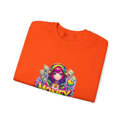 Graffiti Anime Girls Unisex Heavy Blend™ Crewneck Sweatshirt