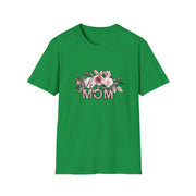 Mom Flowers Unisex Softstyle T-Shirt