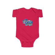 Nighttime bear Infant Fine Jersey Bodysuit