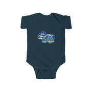 Nighttime bear Infant Fine Jersey Bodysuit