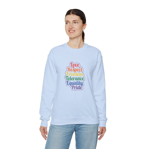 Love Respect Freedom Unisex Heavy Blend™ Crewneck Sweatshirt