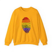 Pride Fingerprint Unisex Heavy Blend™ Crewneck Sweatshirt