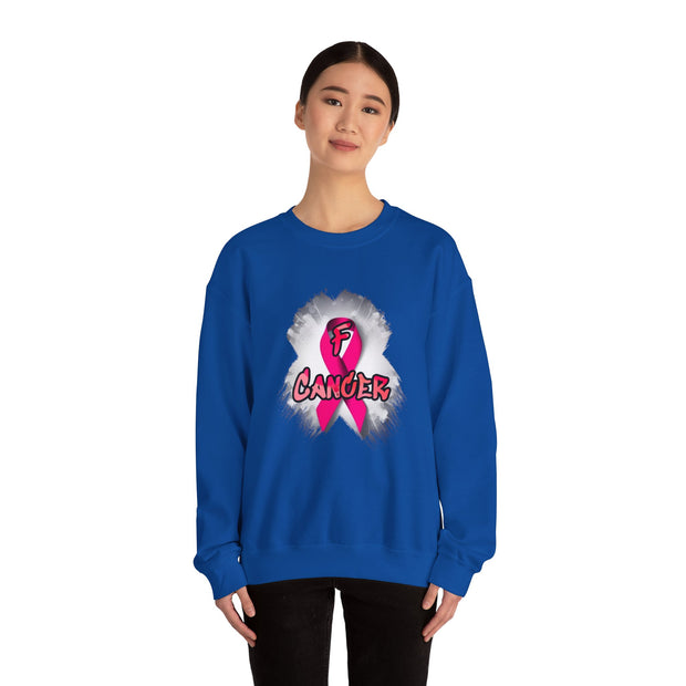 F Cancer Unisex Heavy Blend™ Crewneck Sweatshirt