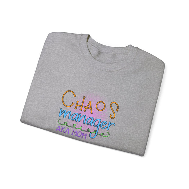 Chaos Manager Unisex Heavy Blend™ Crewneck Sweatshirt