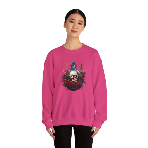 Bottled Skull Unisex Heavy Blend™ Crewneck Sweatshirt