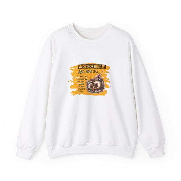 Word of the Day Unisex Heavy Blend™ Crewneck Sweatshirt