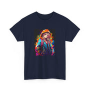 Graffiti Anime Girls Unisex Heavy Cotton Tee