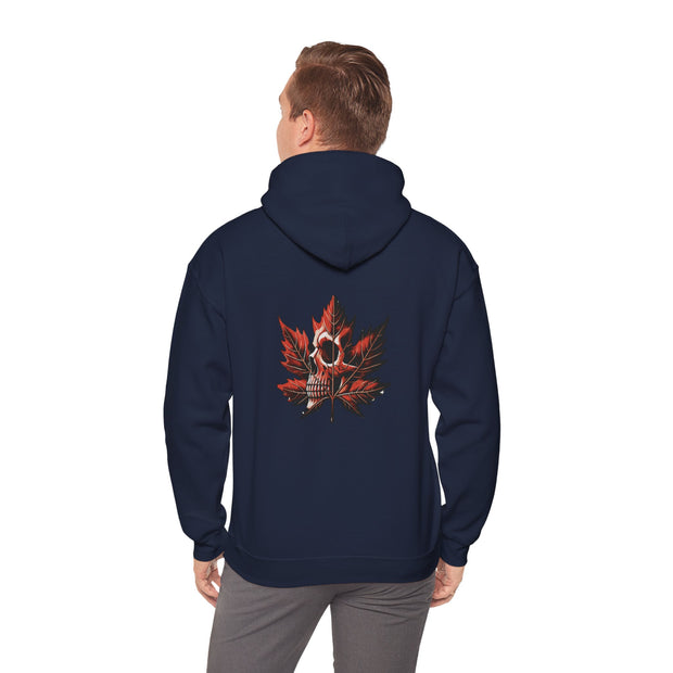 Maple Leaf Skull Unisex Heavy Blend™ Hooded Sweatshirt