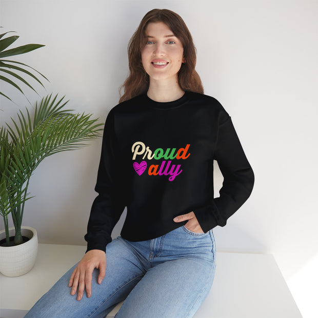 Proud Ally Unisex Heavy Blend™ Crewneck Sweatshirt