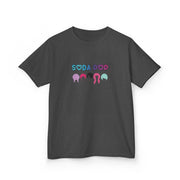 Cute Kids Soda Pop Cotton Tee , Kids Birthday Gift, Summer T-Shirt, Playful Graphic Tee, Party Outfit