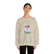 Christmas cat Unisex Heavy Blend™ Crewneck Sweatshirt