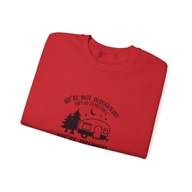 Camping Drunks Unisex Heavy Blend™ Crewneck Sweatshirt