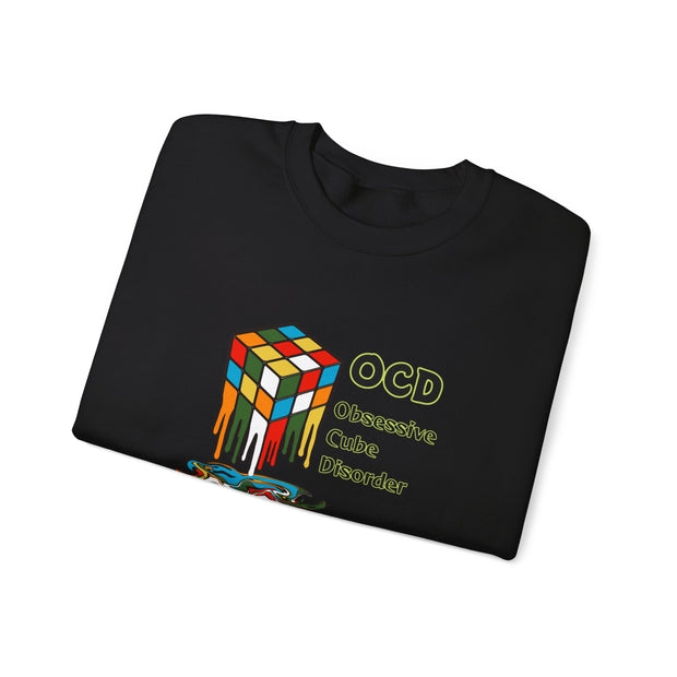 Rubik Cube Unisex Heavy Blend™ Crewneck Sweatshirt