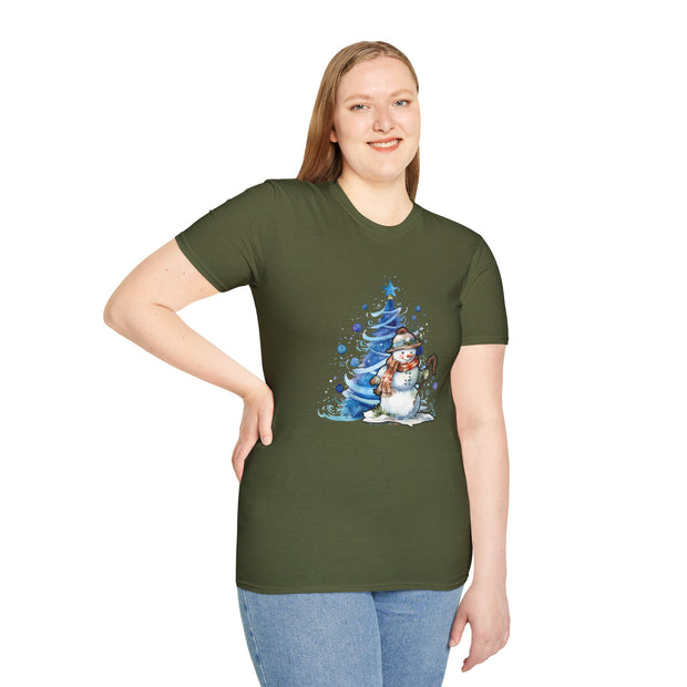 Snowman Unisex Softstyle T-Shirt
