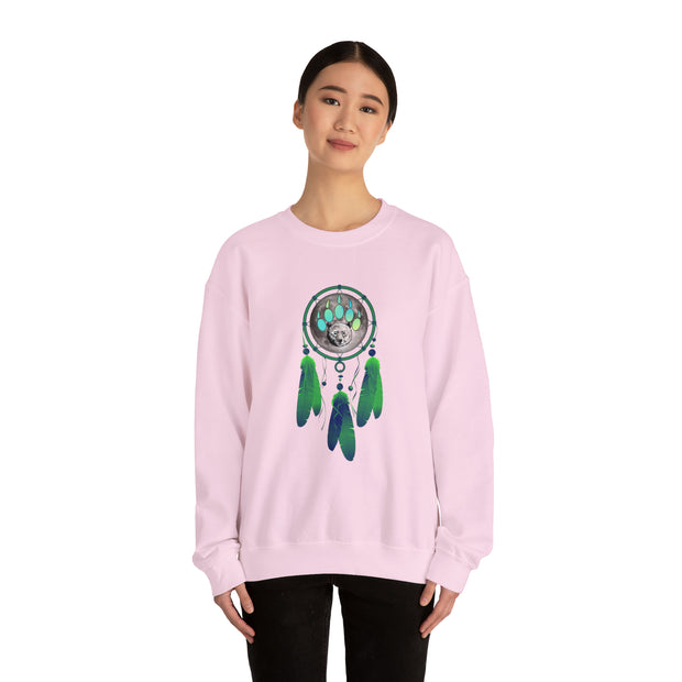 Bear Dream catcher Unisex Heavy Blend™ Crewneck Sweatshirt