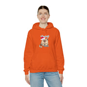 Christmas cat Unisex Heavy Blend™ Hooded Sweatshirt