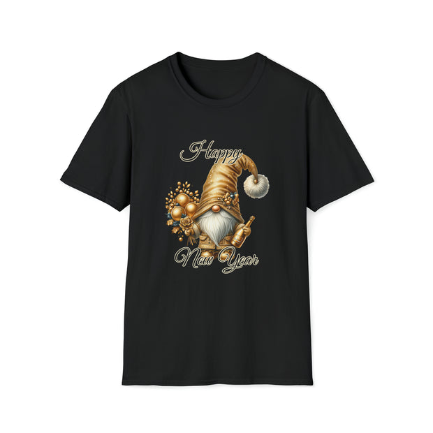Gnome New Year Unisex Softstyle T-Shirt