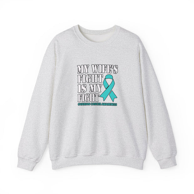 My Wife’s Fight Unisex Heavy Blend™ Crewneck Sweatshirt