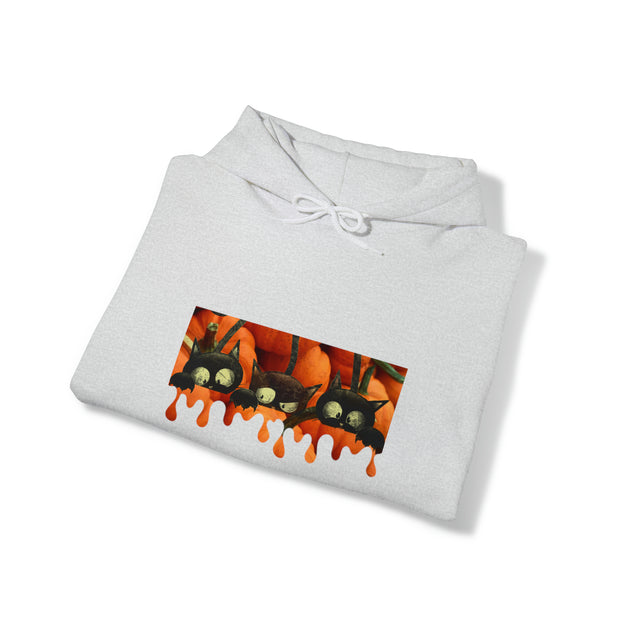 Pumpkin cats Unisex Heavy Blend™ Hooded Sweatshirt