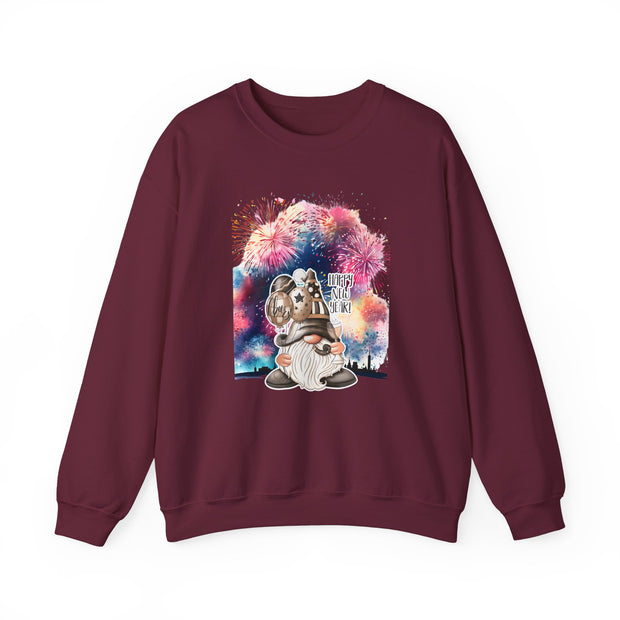 Gnome New Year Unisex Heavy Blend™ Crewneck Sweatshirt