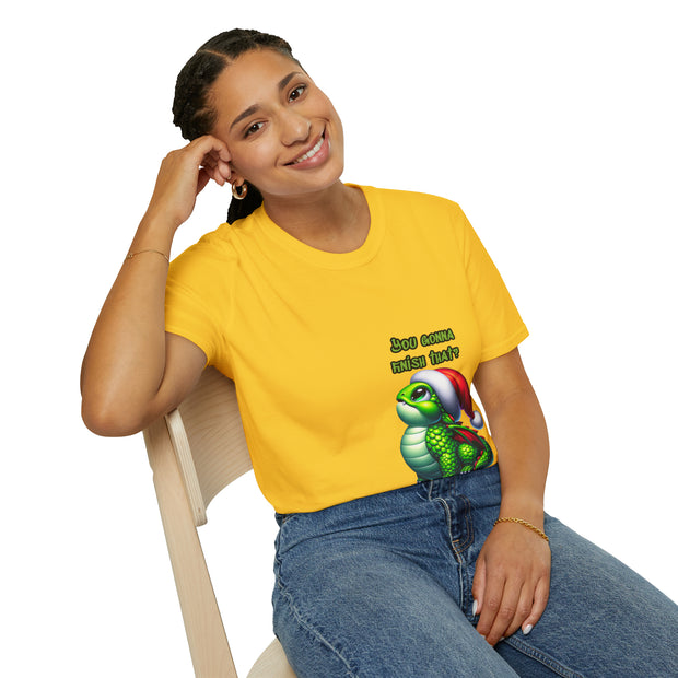 Christmas Dragon Unisex Softstyle T-Shirt