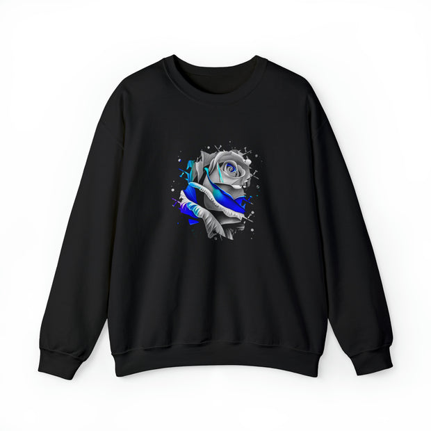 Rose Unisex Heavy Blend™ Crewneck Sweatshirt