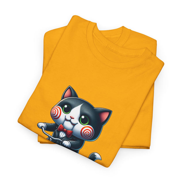 Horror Movie Cats Unisex Heavy Cotton Tee