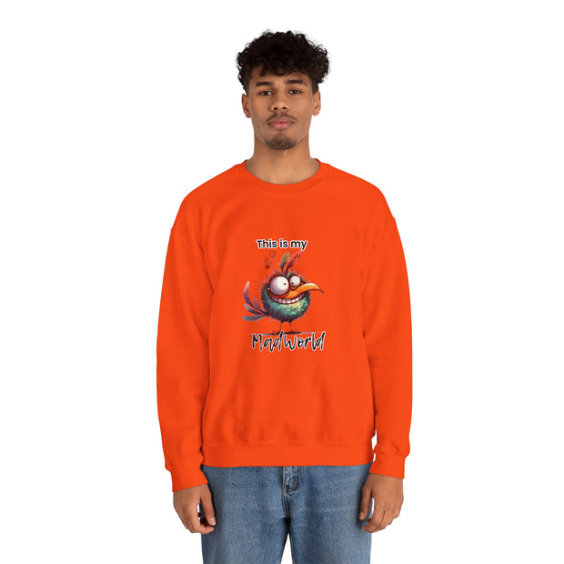 This is My Mad World Unisex Heavy Blend™ Crewneck Sweatshirt