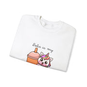 Unicorn Boba Unisex Heavy Blend™ Crewneck Sweatshirt