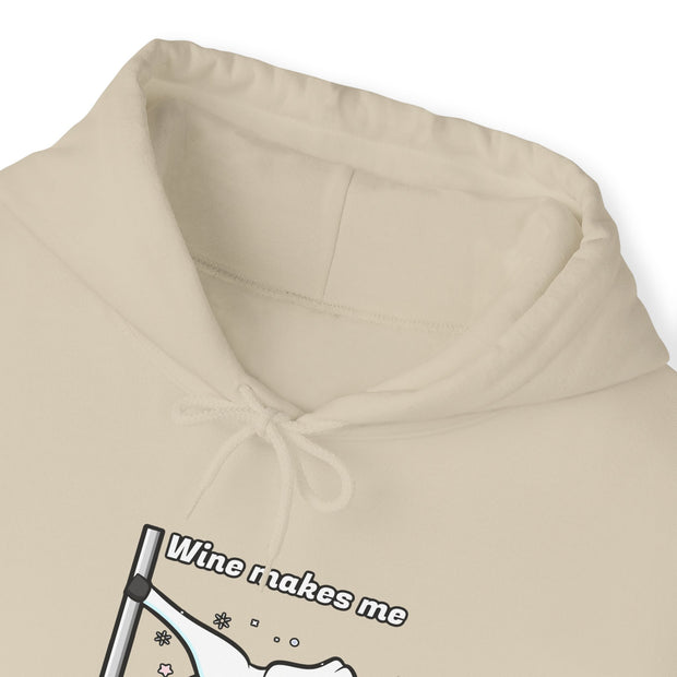 Unicorn Wine Unisex Heavy Blend™ Hooded Sweatshirt