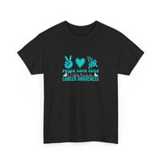 Peace Love Cure Unisex Heavy Cotton Tee