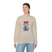 Stop Looking for Trouble Unisex Heavy Blend™ Crewneck Sweatshirt