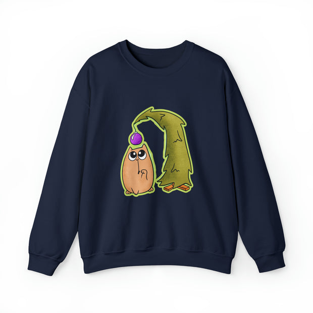 Christmas cat Unisex Heavy Blend™ Crewneck Sweatshirt