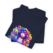Graffiti Anime Girls Unisex Heavy Cotton Tee