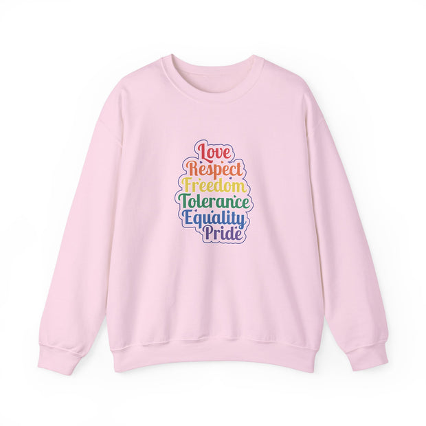 Love Respect Freedom Unisex Heavy Blend™ Crewneck Sweatshirt